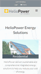 Mobile Screenshot of heliopower.com